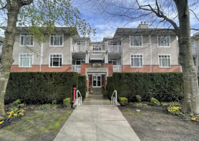 Gorgeous Renovation in this 1 Bedroom + Den + Office Fairview Condo