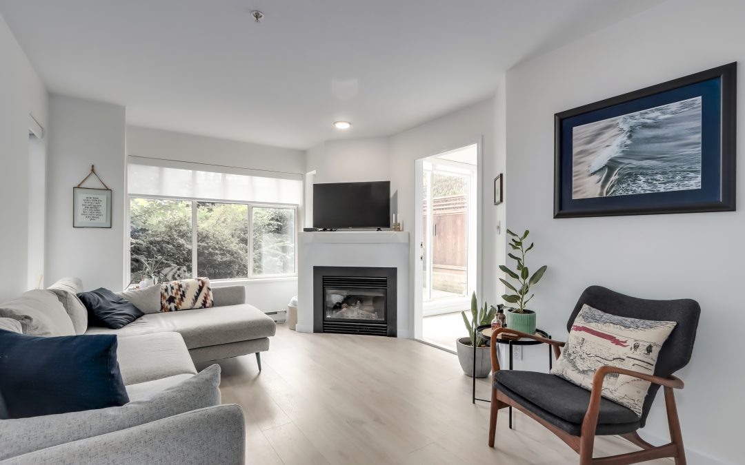 “Zen” like spacious 1 bedroom & den with walk out patio and garden